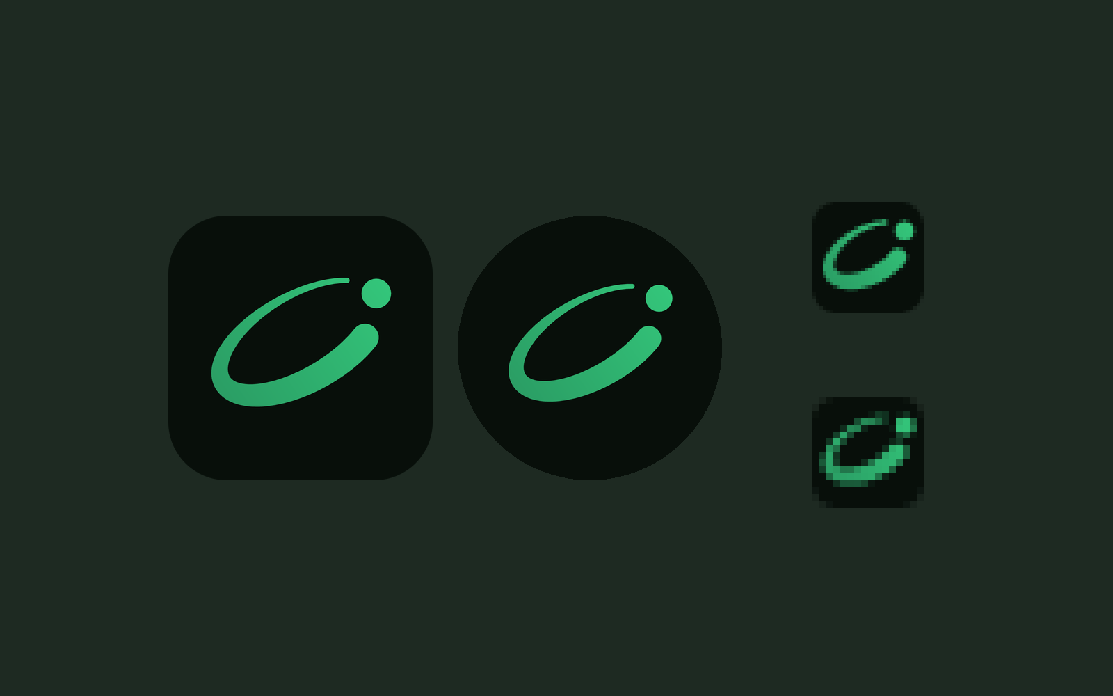 The app icon, social avatar and favicons